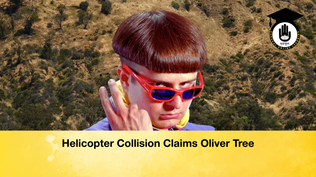 Helicopter Collision Claims Oliver Tree Helicopter Collision Claims Oliver Tree