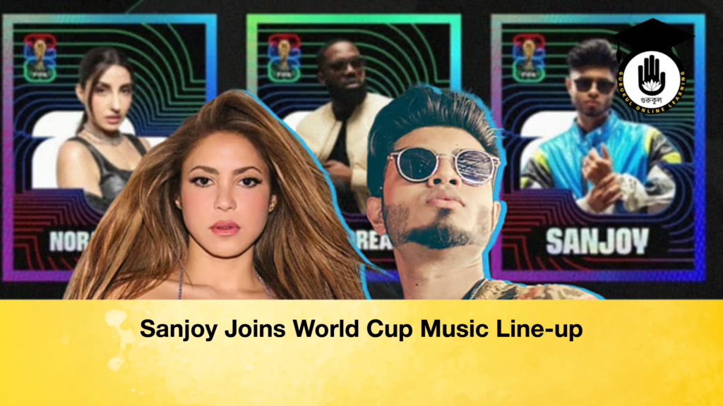 Sanjoy Joins World Cup Music Line-up 3 Sanjoy Joins World Cup Music Line up Sanjoy Joins World Cup Music Line-up