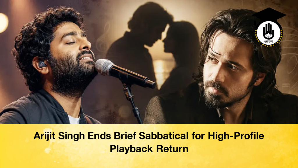 Arijit Singh Ends Brief Sabbatical for High-Profile Playback Return Arijit Singh Ends Brief Sabbatical for High Profile Playback Return 2 Arijit Singh Ends Brief Sabbatical for High-Profile Playback Return
