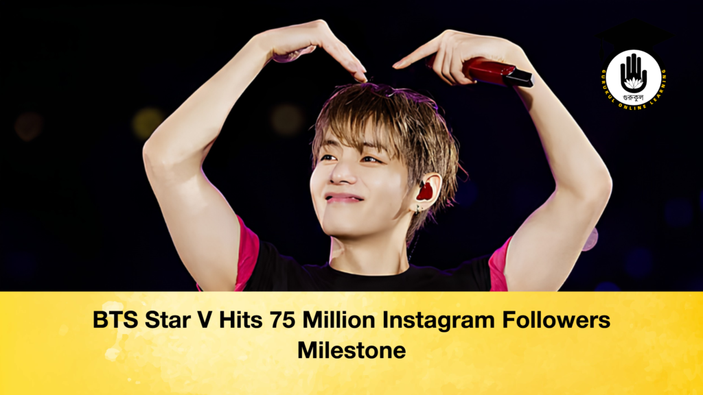 BTS Star V Hits 75 Million Instagram Followers Milestone 2 BTS Star V Hits 75 Million Instagram Followers Milestone