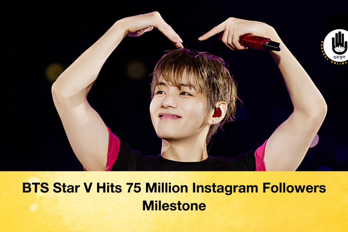 BTS Star V Hits 75 Million Instagram Followers Milestone