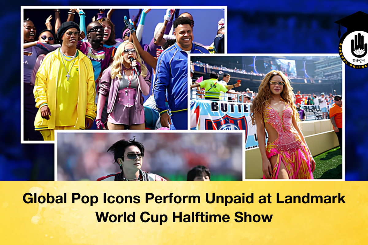 Global Pop Icons Perform Unpaid at Landmark World Cup Halftime Show