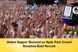 Global Rapper Stunned as Hyde Park Crowd Smashes Bald Record