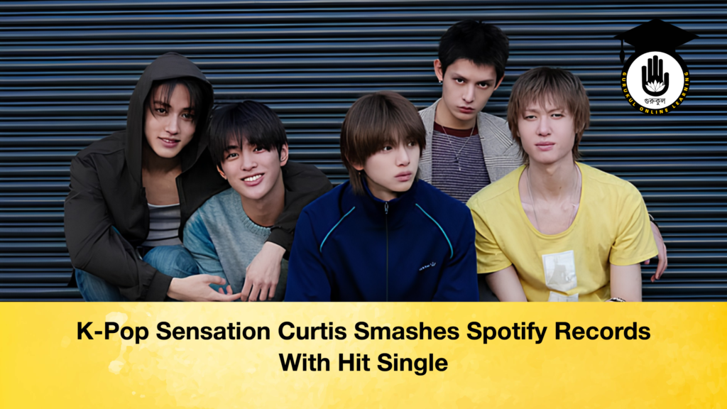 K-Pop Sensation Curtis Smashes Spotify Records With Hit Single K Pop Sensation Curtis Smashes Spotify Records With Hit Single 2 K-Pop Sensation Curtis Smashes Spotify Records With Hit Single