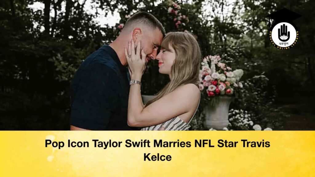 Pop Icon Taylor Swift Marries NFL Star Travis Kelce Pop Icon Taylor Swift Marries NFL Star Travis Kelce
