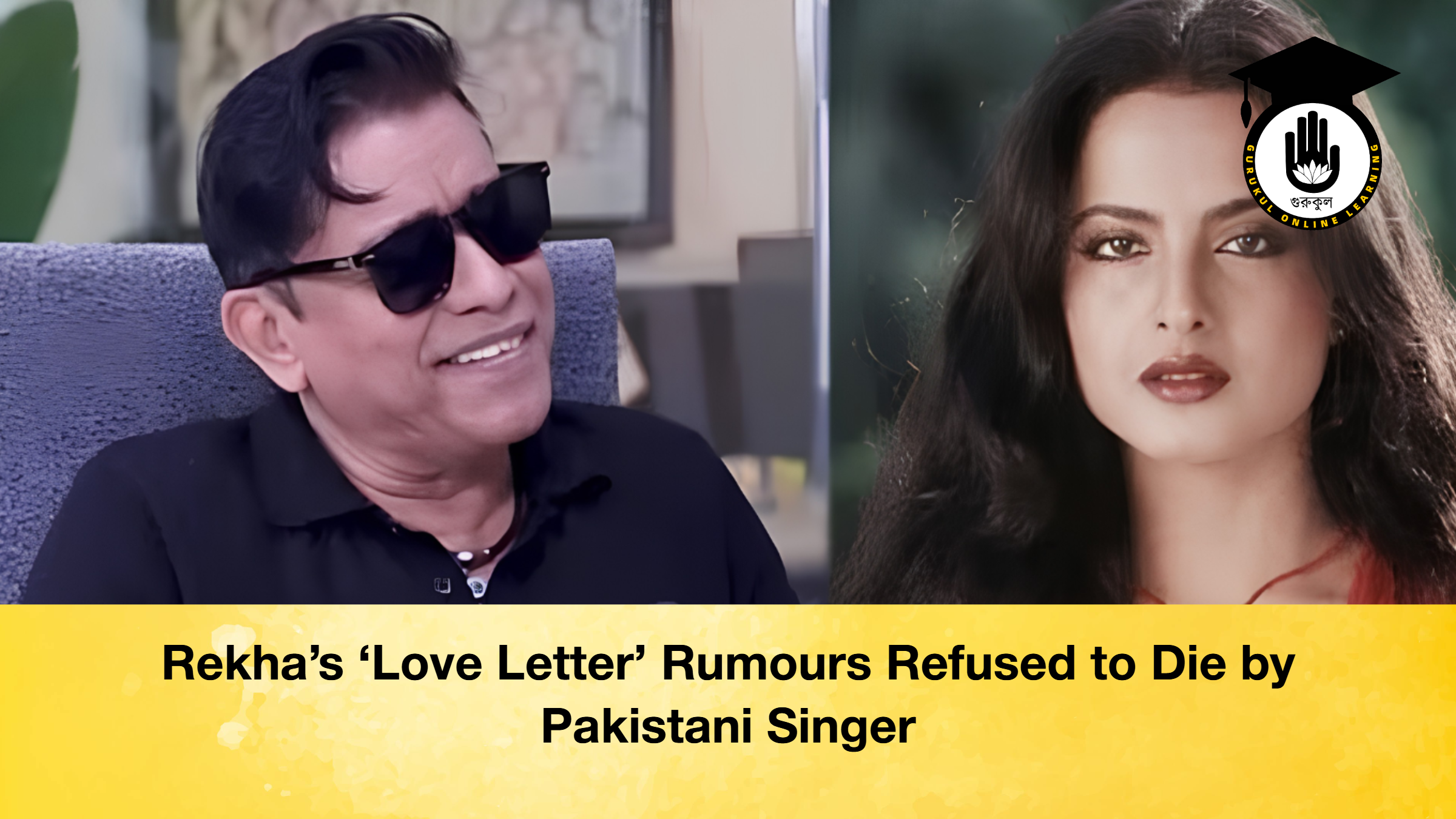 Rekha’s ‘Love Letter’ Rumours Refused to Die by Pakistani Singer