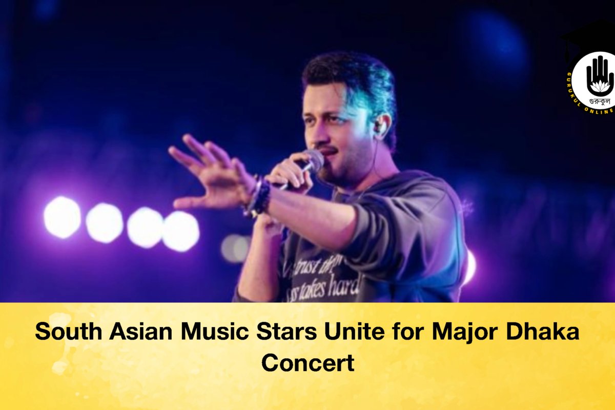 South Asian Music Stars Unite for Major Dhaka Concert