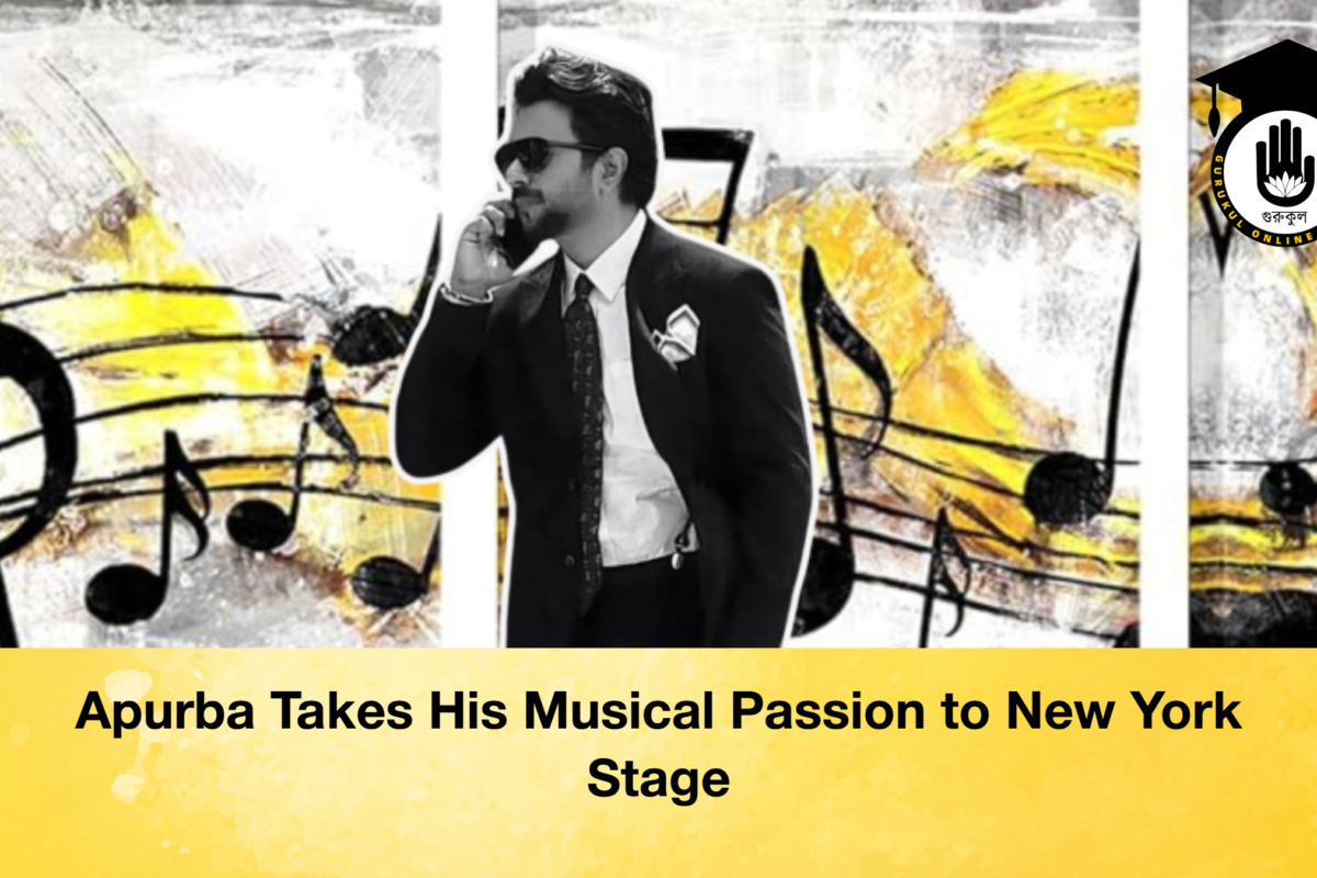 Apurba Takes His Musical Passion to New York Stage