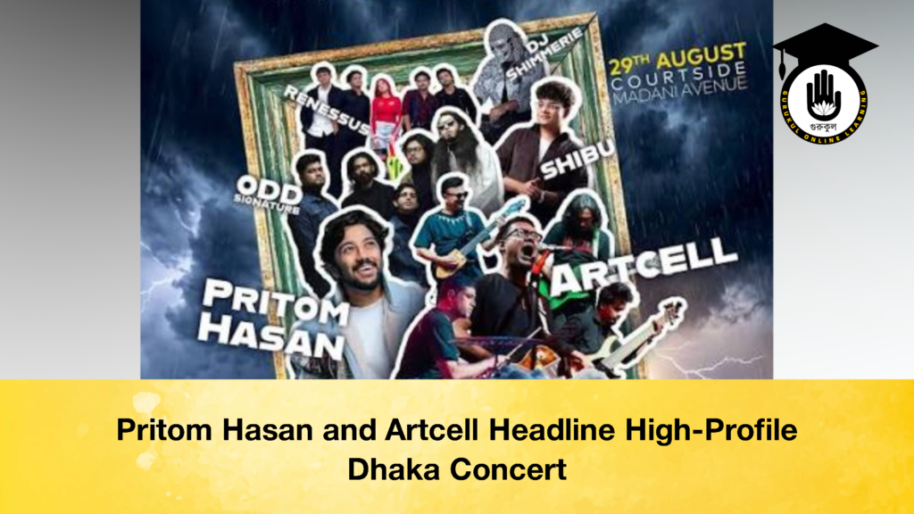 Pritom Hasan and Artcell Headline High-Profile Dhaka Concert (3)