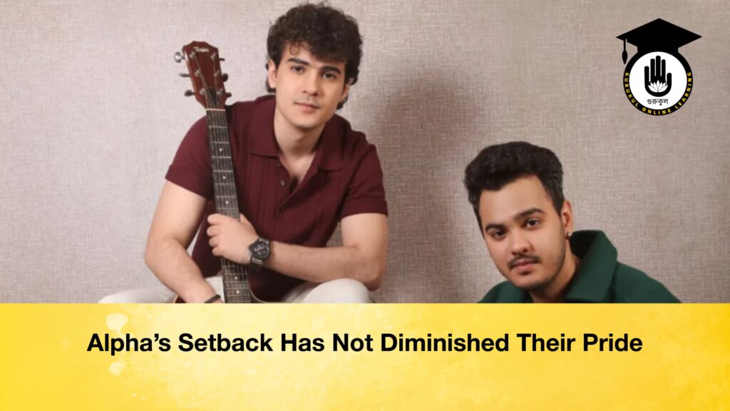 Alpha’s Setback Has Not Diminished Their Pride Alpha’s Setback Has Not Diminished Their Pride