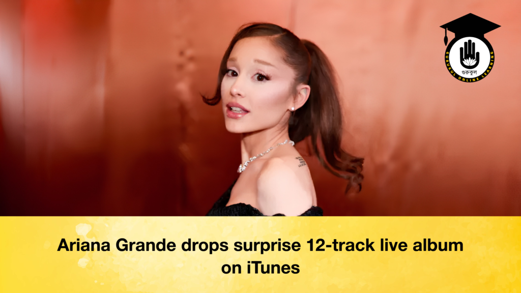 Ariana Grande drops surprise 12-track live album on iTunes 5 Ariana Grande drops surprise 12-track live album on iTunes