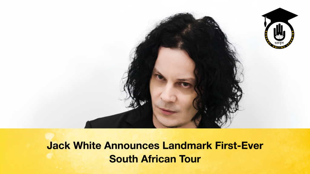 Jack White Announces Landmark First-Ever South African Tour Jack White Announces Landmark First-Ever South African Tour
