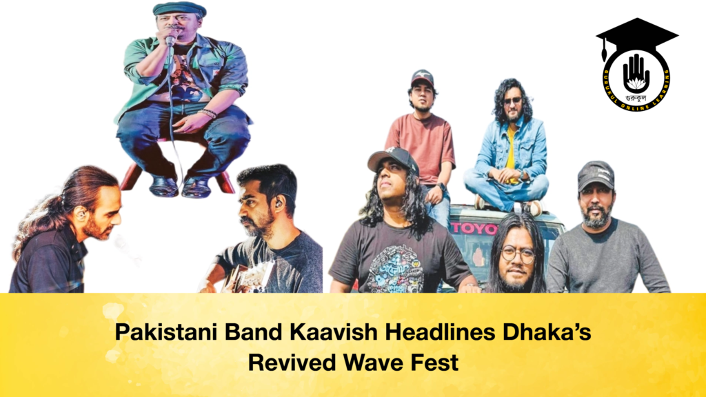 Pakistani Band Kaavish Headlines Dhaka’s Revived Wave Fest