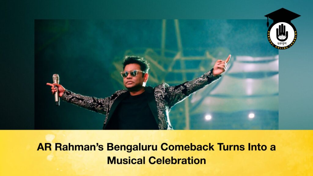 AR Rahman’s Bengaluru Comeback Turns Into a Musical Celebration AR Rahman’s Bengaluru Comeback Turns Into a Musical Celebration