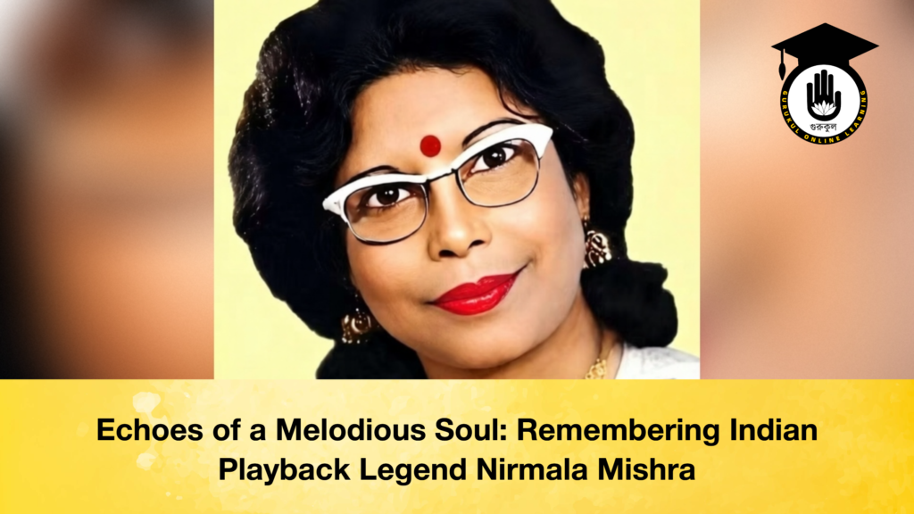 Echoes of a Melodious Soul: Remembering Indian Playback Legend Nirmala Mishra Echoes of a Melodious Soul Remembering Indian Playback Legend Nirmala Mishra (2)