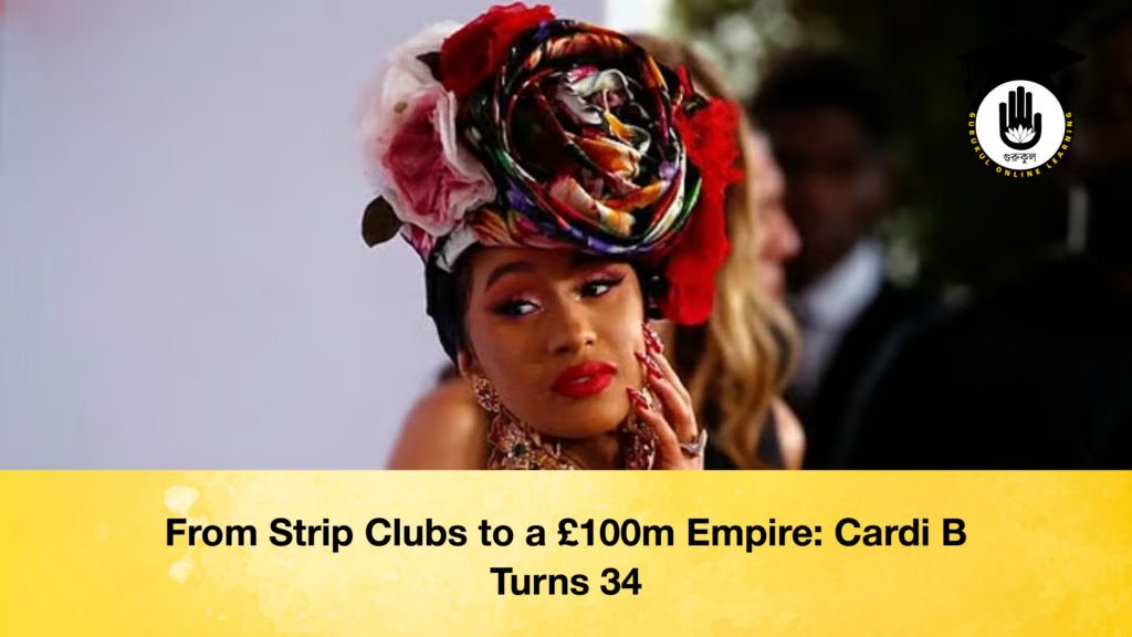 From Strip Clubs to a £100m Empire: Cardi B Turns 34 From Strip Clubs to a £100m Empire Cardi B Turns 34