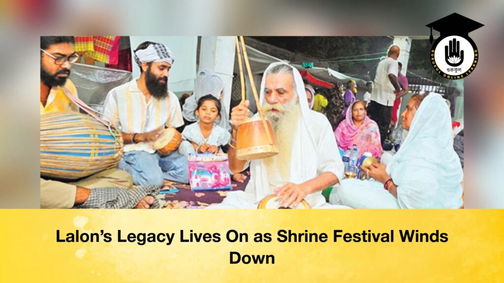 Lalon’s Legacy Lives On as Shrine Festival Winds Down